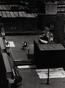 Roof Top, Delancey Street, Ny Photo By Lou Bernstein, 1950