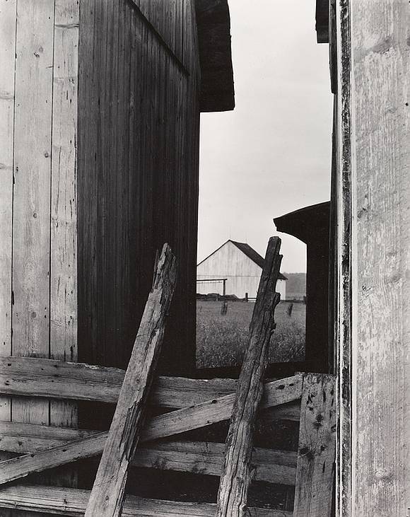 Paul Strand
The Barn, Quebec, 1936