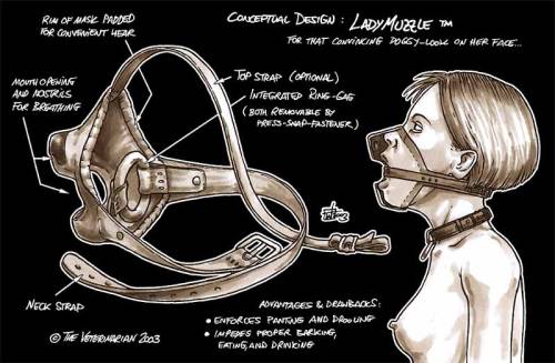 ropepup:  Lady Muzzle Concept Art - veterinarian 