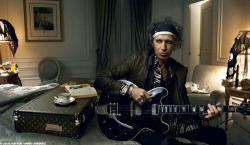 Keith Richards By Annie Leibovitz