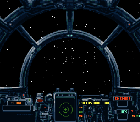 star-wars-nerd:  retrostarwars:  gameandgraphics:  The Fastest Hunk of Junk in the Galaxy. Millenium Falcon and Hyperspace from Super Star Wars: The Empire Strikes Back - Super Nintendo, 1993. [ More Star Wars posts in Game & Graphics ]   It’s