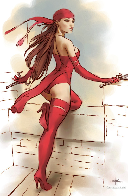 Elektra marvel comics nude