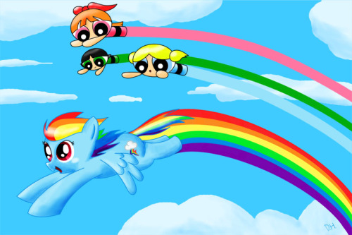 Powerpuff&rsquo;s and ponies again!