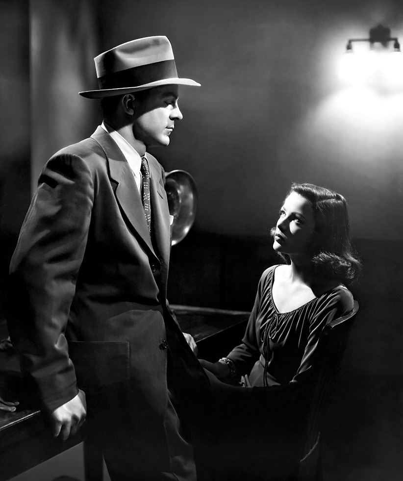 Dana Andrews and Gene Tierney in Laura [1944]