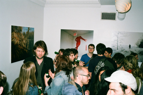 tim barber opening at primary lab. NYC. 2011