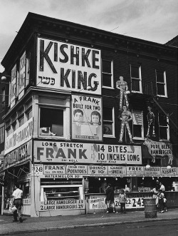 Kishke King, NY photo by N. Jay Jaffee, 1953 via: americanart