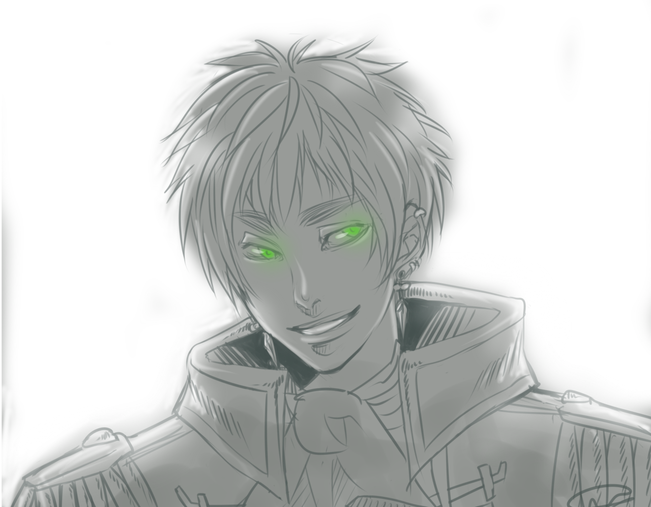 vidotarts:  Captain Kirkland! It was supposed to be a reg England sketch for Harumi