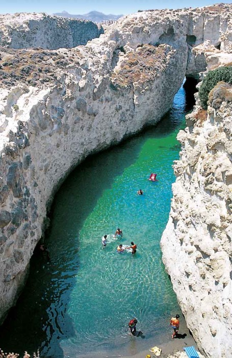 amazing
sunsurfer:
“ Floating to the Sea, Papafragas, Milos, Greece
photo via milosisland
”