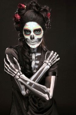 rbk-creationary:  Day of the dead Girl. 