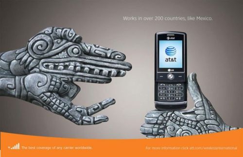 this is an AT&T advertising campaign that was designed by Jose Estrada, a Mexican, who won a million dollars in an open competition organized by AT&T just using painted hands and a mobile phone. Quite amazing!!! Enjoy it!