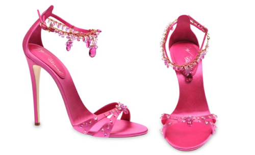 Guiseppe Zanotti and Chopard collaboration: sandals valued at $180,000