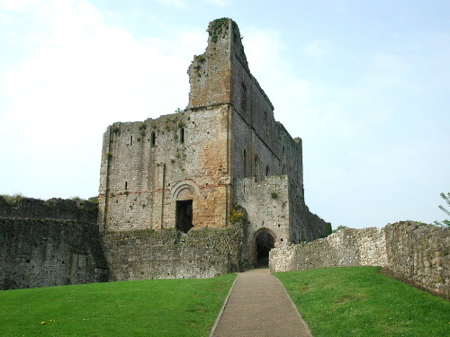 Chepstow is a Norman castle perched high above the banks of the river Wye in southeast Wales. Constr