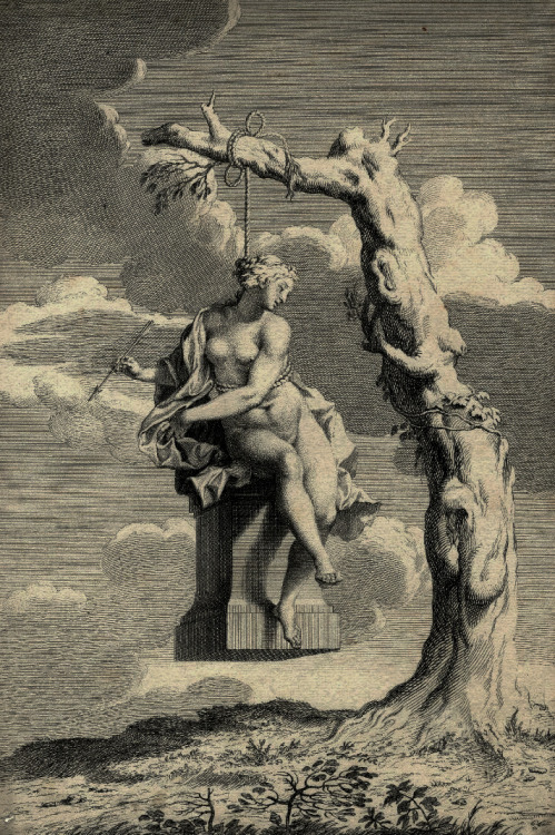 speciesbarocus:Bernard Picart  - Illustration to “Della Architettura di Leon Battista Alberti” (1726