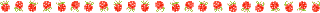 strawberries red divider