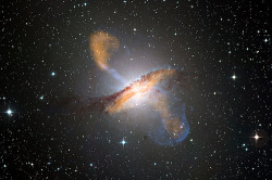 queerrilla:  ruineshumaines:  Best-Ever Snapshot of a Black Hole’s Jets (by NASA Goddard Photo and Video) NASA image release May 20, 2011 To see a really cool video related to this image go here: www.flickr.com/photos/gsfc/5740451675/in/photostream
