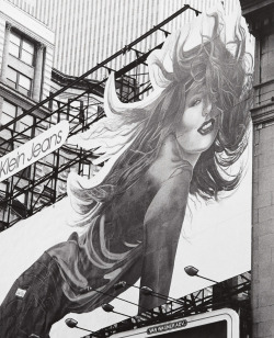Calvin Klein Girl, NY photo by Andreas Feininger,