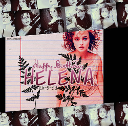 voldyxdan:   HAPPY BIRTHDAY! Helena Bonham Carter 26/5/1966  :D :D   