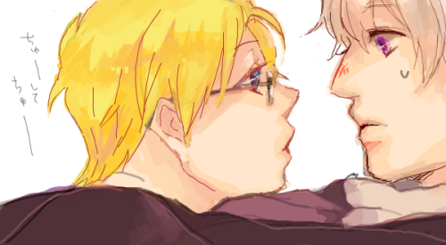 harukuri:  videv:  bottleofchardonnay:  wolfxdog:  thespacecoyote:  bwuuhhh;;  i do adore this pairing  hnngh okay fine I’m convinced I ship this now orz  ^ lmao  Woah woah you mean people don’t ship this relationship? I don’t…I don’t understand.