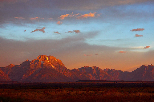 onieric:  IMG_4619 Sunrise at Cunningham Cabin, Grand Teton National Park (by ThorsHammer94539) 