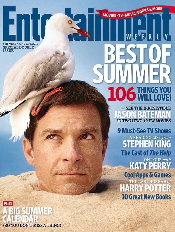 This week in EW: It’s a best-of-summer double issue, starring Jason Bateman! (And that’s not our only photo of Michael Bluth on the beach…)