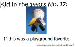 dadtown:  paddlingghost:  what the fuck is that??????  no actually i fucking hated these. 4 people get together and throw a ball up into the thing and it comes out of one of those funnels. it was boring as fuck and nobody liked it  we did not have this