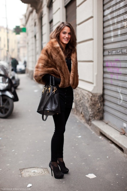 XXX  i really would like a fur coat.  photo