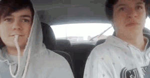 When you and your best friend see someone hot 