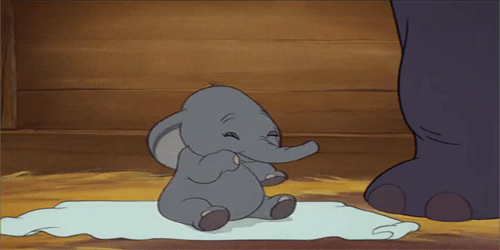 bluntsandblondes:  secondstar2therightt:  dumbo <3  hes so cute!  