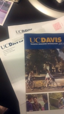 It finally came!!! (: UC Davis!! :D