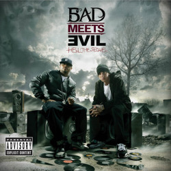 kayladz:  brunomarsfans:  Eminem and Royce da 5’9” fire up the tracklisting for their Bad Meets Evil collaborative  project Hell: The Sequel, coming June 14. The 9-track EP features a surprising collaboration with BRUNO MARS on The Smeezingtons-produced