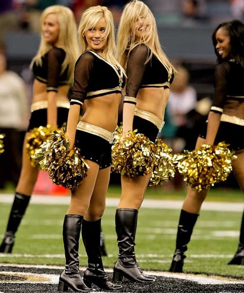 cheerheaven:  Looks Like I’m Rooting For The Saints This Year