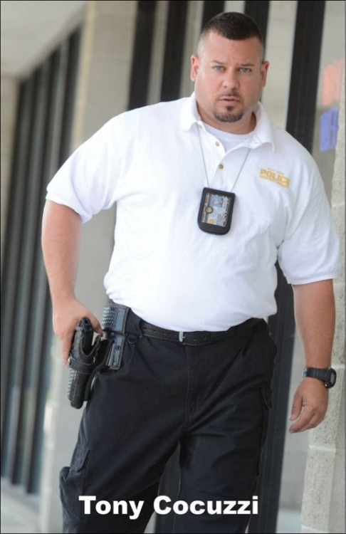 hisbear33:  tony chub in action.. Playing cops and bears on bear tv!! Part 2