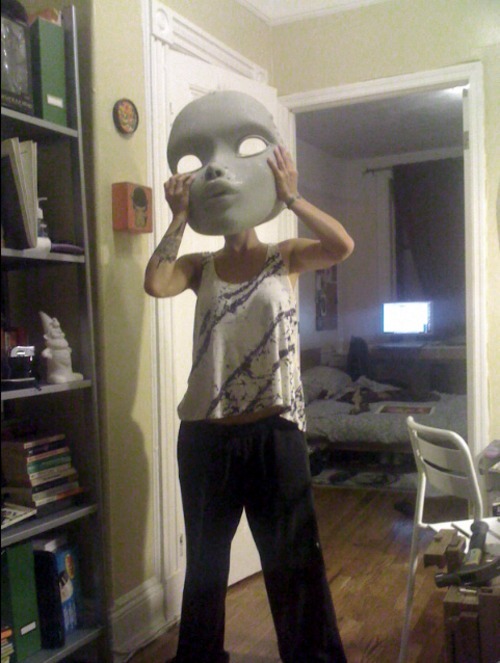 I got this groovy Colin Christian face. raw, unfinished bits of goodness. early birthday present :D