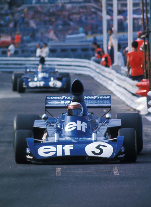 Jackie Stewart/Tyrrell 006/François Cevert/Tyrrell 006/Monaco/1973