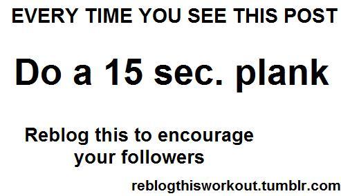 work-sweat-achieve:  fab—fitness:  Come on - everyone do this now! Your abs will thank you later