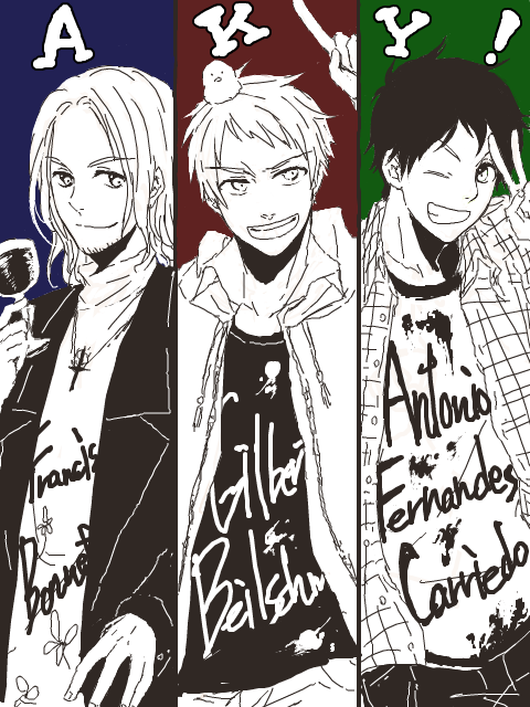 harukuri:  What kind of douchebags wear their names on their shirts like that…