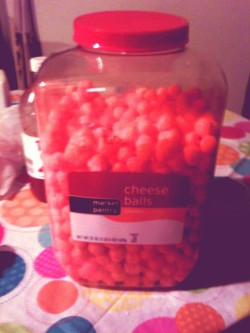 Muthafuckin cheese balls! =]