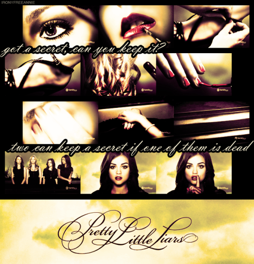 pretty little liars title sequence