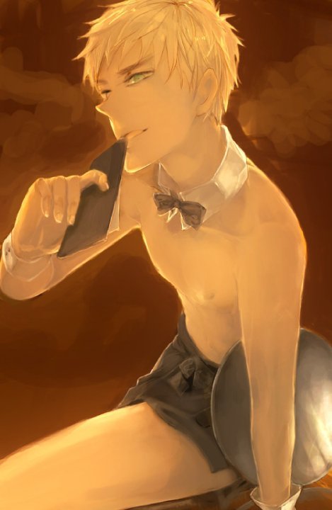 igirisu:  waiter england you are but my favorite thing in this world. 