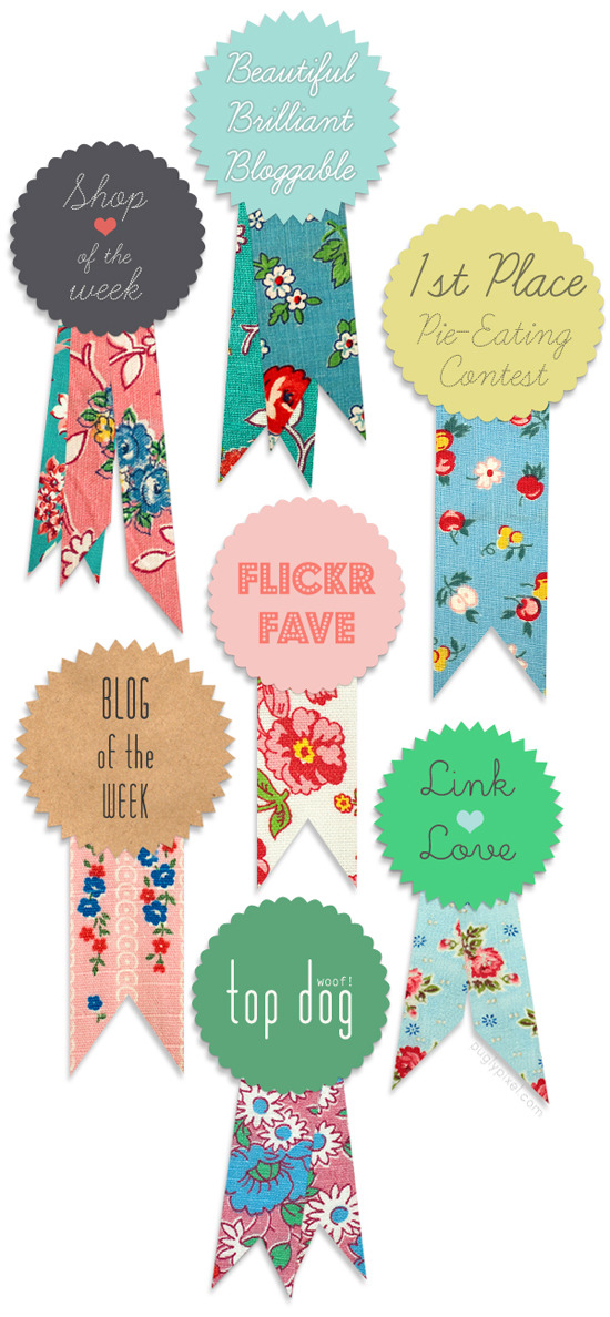 Award Ribbon Tutorial | Pugly Pixel
This is a great tutorial on how to make your own award ribbons in Photoshop, perfect for adding to photos in your blog. One of the best things is you can grab everything you need from the Pugly Pixel website,...