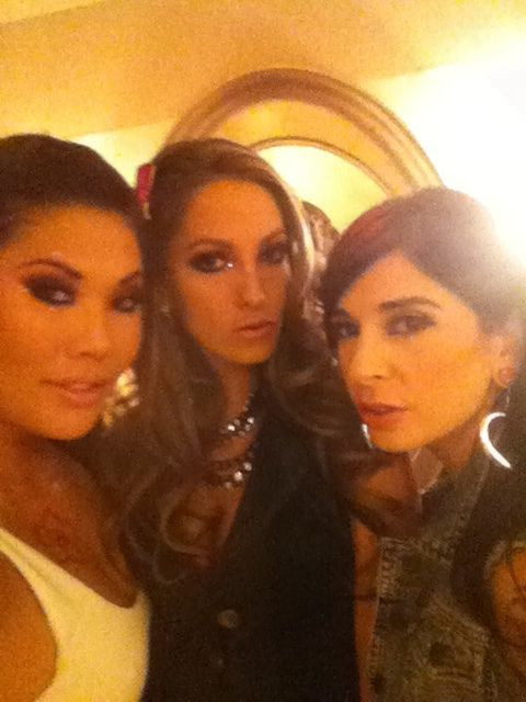 Before the debauchery began! @LondonKeyes me & @JoannaAngel