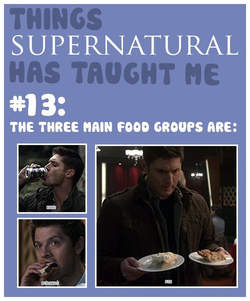 XXX Things that Supernatural Has Taught Me. photo