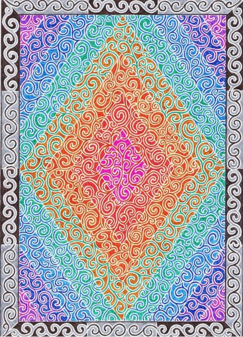 The Magical Diamond Rug by ~azzer100