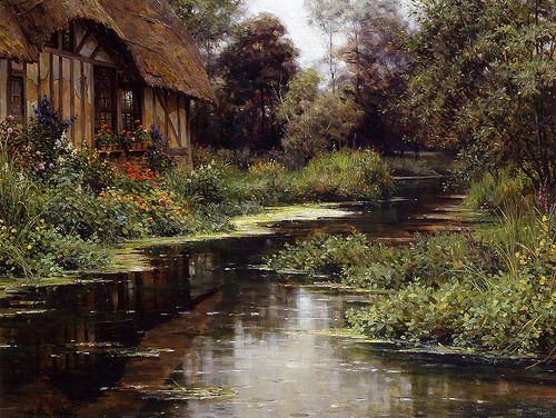 iamthecrime: Louis Aston Knight - Summer Afternoon, Normandy (by Gandalf’s Gallery)