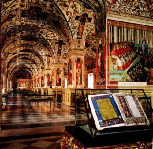 Porn Vatican Library (Séc. IV), Vatican, Rome photos