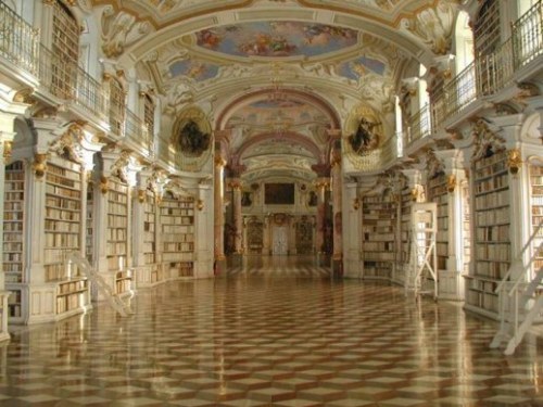 Porn Library at the Benedictine Monastery (1074), photos