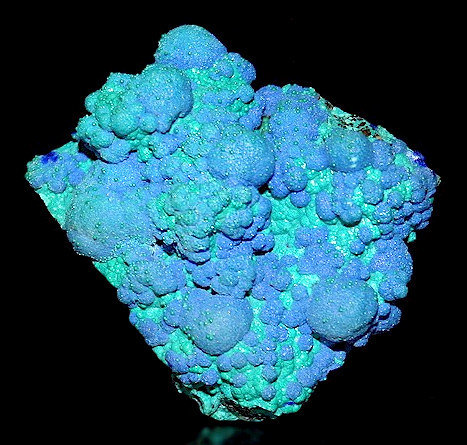 mineralia:Azurite and Malachite from Arizona