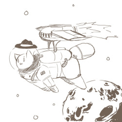 herosandwich-:  thespacecoyote:  palalife:  Space!Americat. You all know this ought to happen. He already parachuted for mission before, now it’s time for space mission.  Awwwwwwww lookit his lil hat   INSTANT REBLOG. 