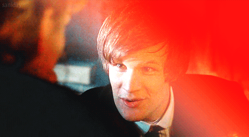 conigliomannaro:saniday: Rose: Were you looking for me? The Doctor: Looking for you? You thought I w