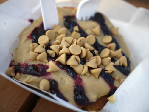 f-word: peanut butter &amp; jelly donut photo by lainers